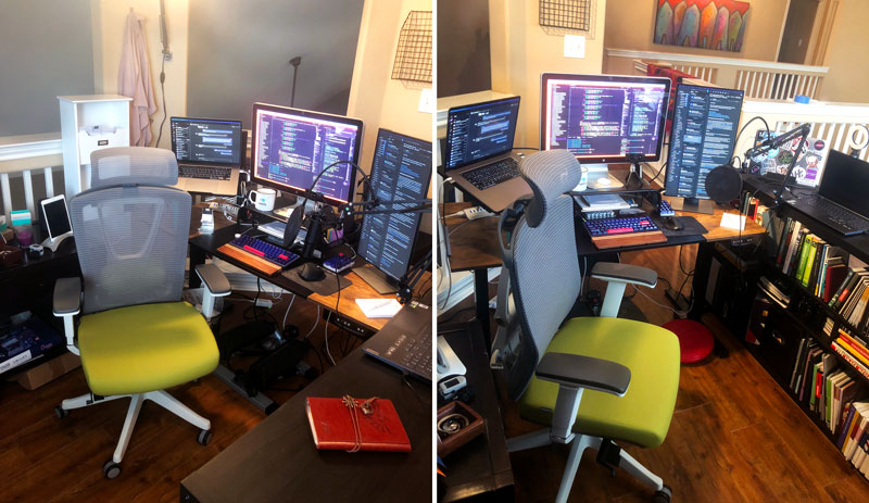 Desk setup picture